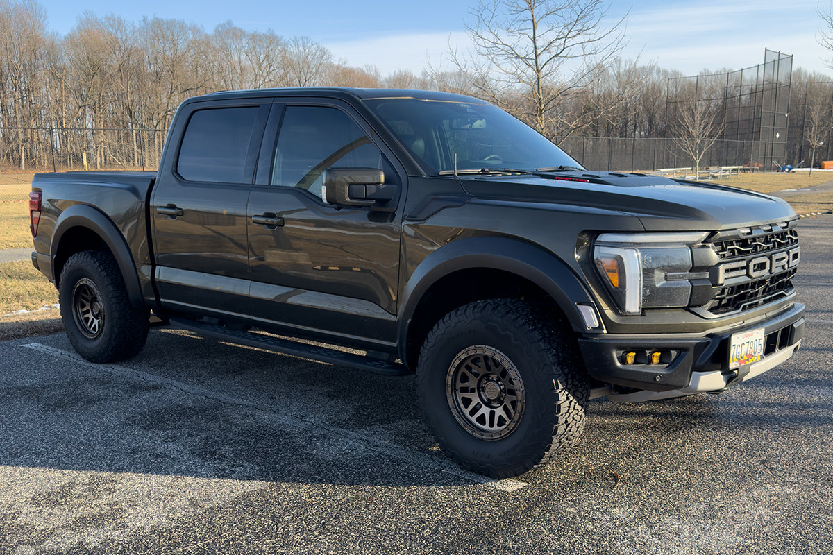2024 Ford F-150 Raptor | FR-01 Simulated Beadlock | Matte Bronze