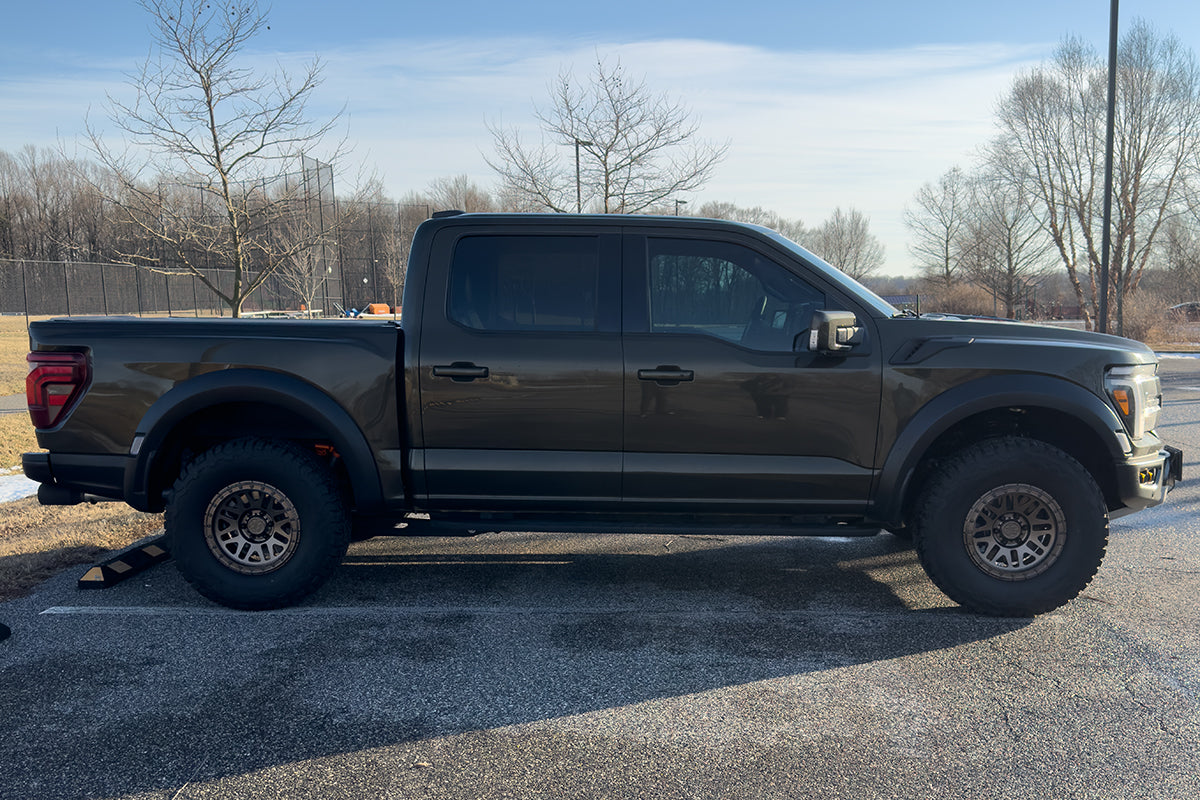 F150 Raptor R Beadlocks 2024 Ford F-150 Raptor | FR-01 Simulated Beadlock | Matte Bronze | 17x8 ...