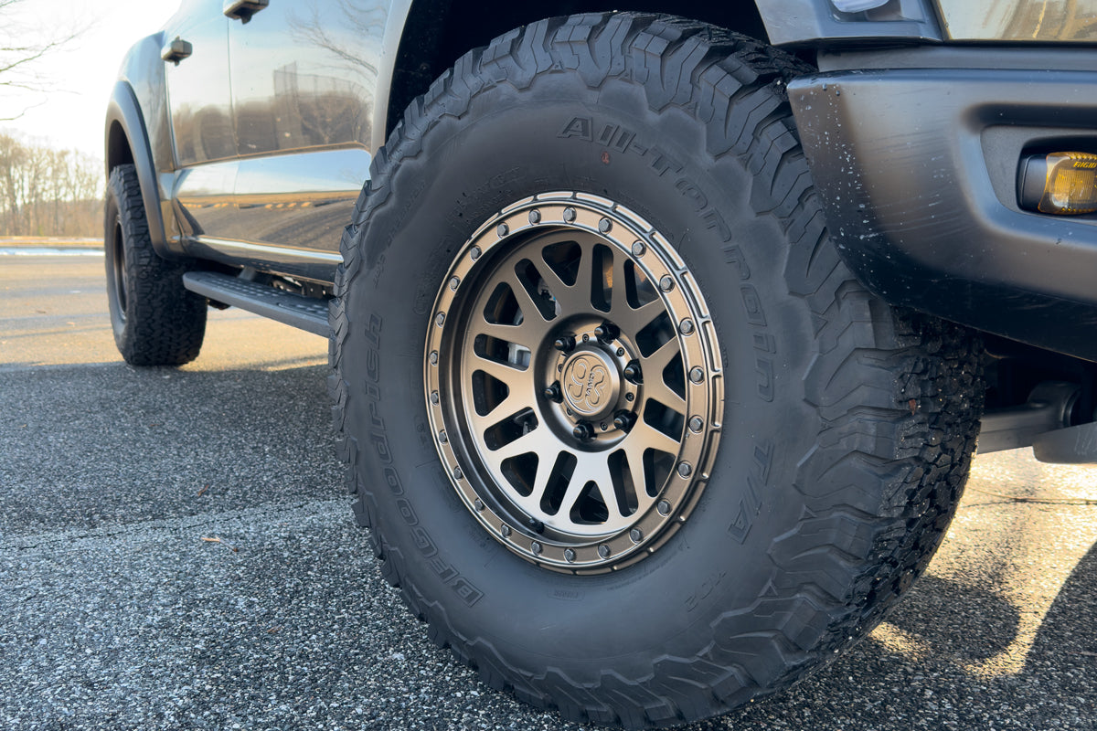 Add On Raptor Beadlocks 2024 Ford F-150 Raptor | FR-01 Simulated Beadlock | Matte Bronze | 17x8 ...