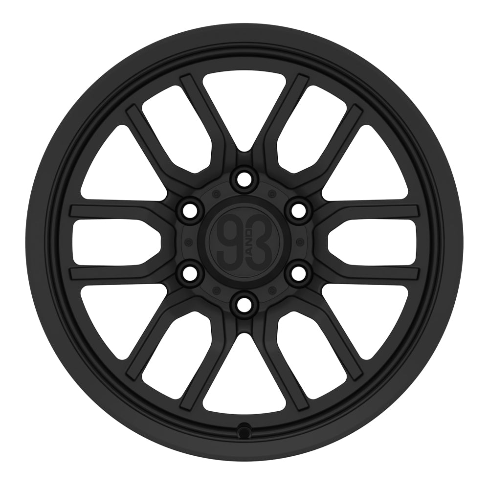 TXS-02 | 6061-T6 Forged | Smooth Lip | Black