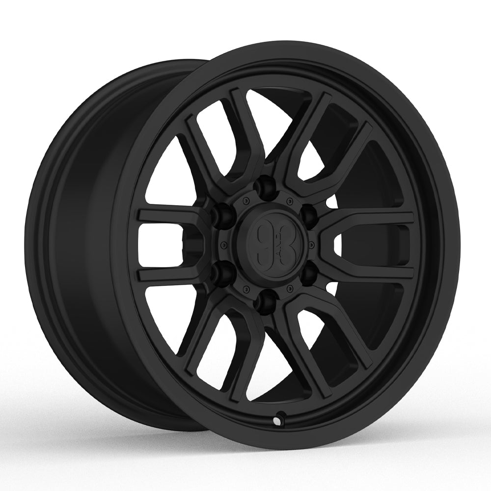 TXS-02 | 6061-T6 Forged | Smooth Lip | Black