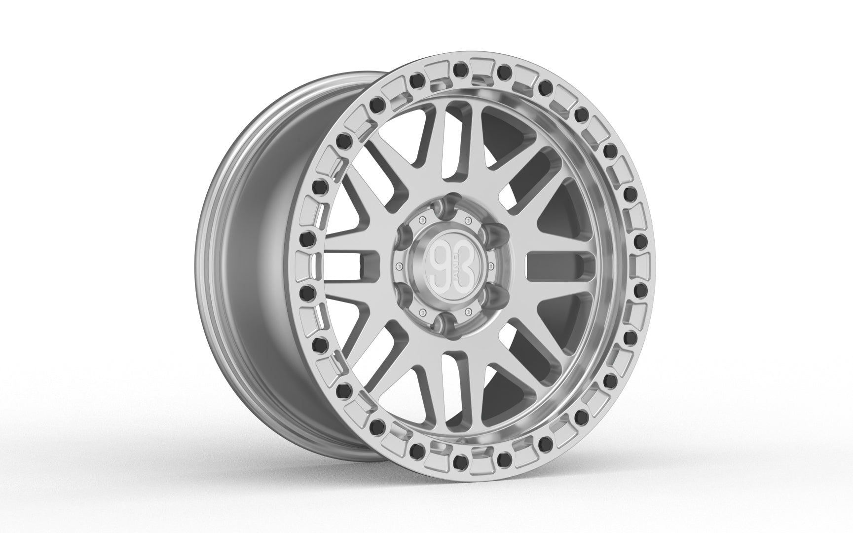 Slotted ring — angle view